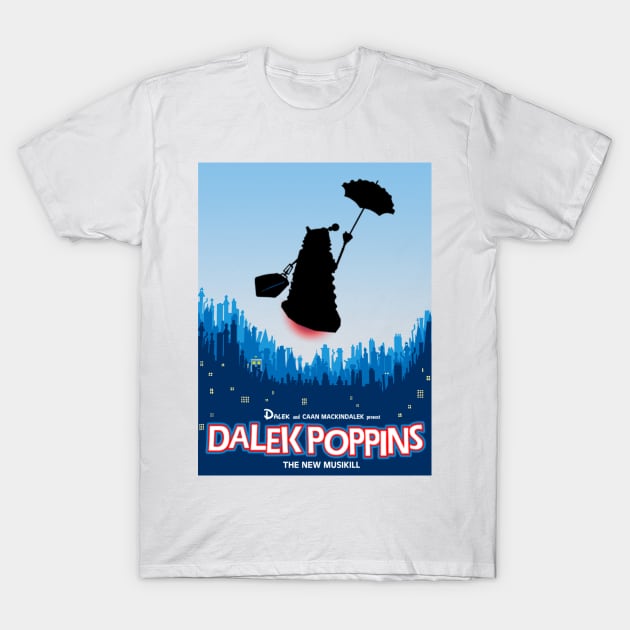 Dalek Poppins Mashup T-Shirt by tone